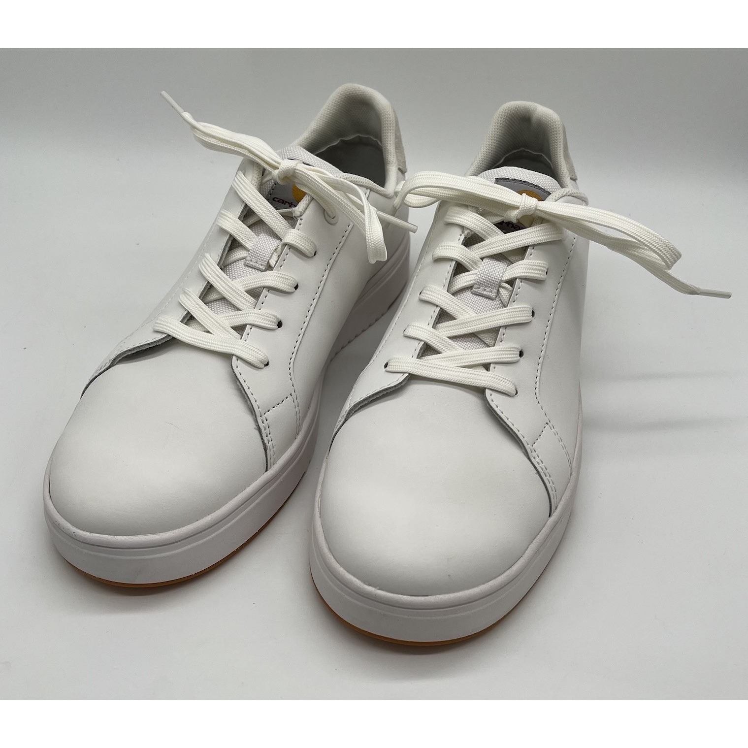 Carhartt Men's 10.5 Detroit White Leather Sneakers Work Safety Shoes New
